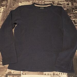 C.C Men's Dark Blue Crewneck Sweater
